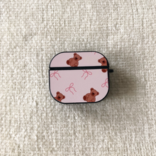 Load image into Gallery viewer, Teddy bear and Bows AirPod Case