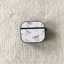 Load image into Gallery viewer, Pink/Purple Bows AirPod Case