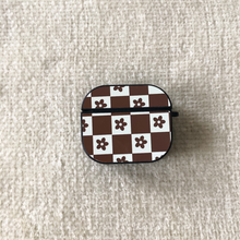 Load image into Gallery viewer, Brown Checked AirPod Case