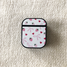 Load image into Gallery viewer, Strawberries and Bows AirPod Case