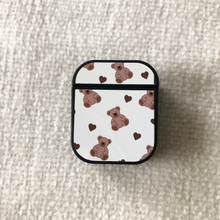 Load image into Gallery viewer, Teddies and Bows / Hearts AirPod Case