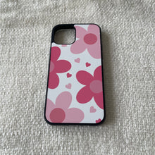 Load image into Gallery viewer, Pink / White Flowers & Hearts