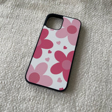 Load image into Gallery viewer, Pink / White Flowers & Hearts