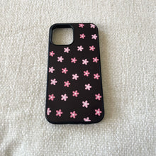 Load image into Gallery viewer, Pink Flowers - Black