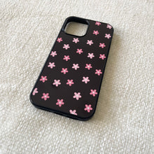 Load image into Gallery viewer, Pink Flowers - Black