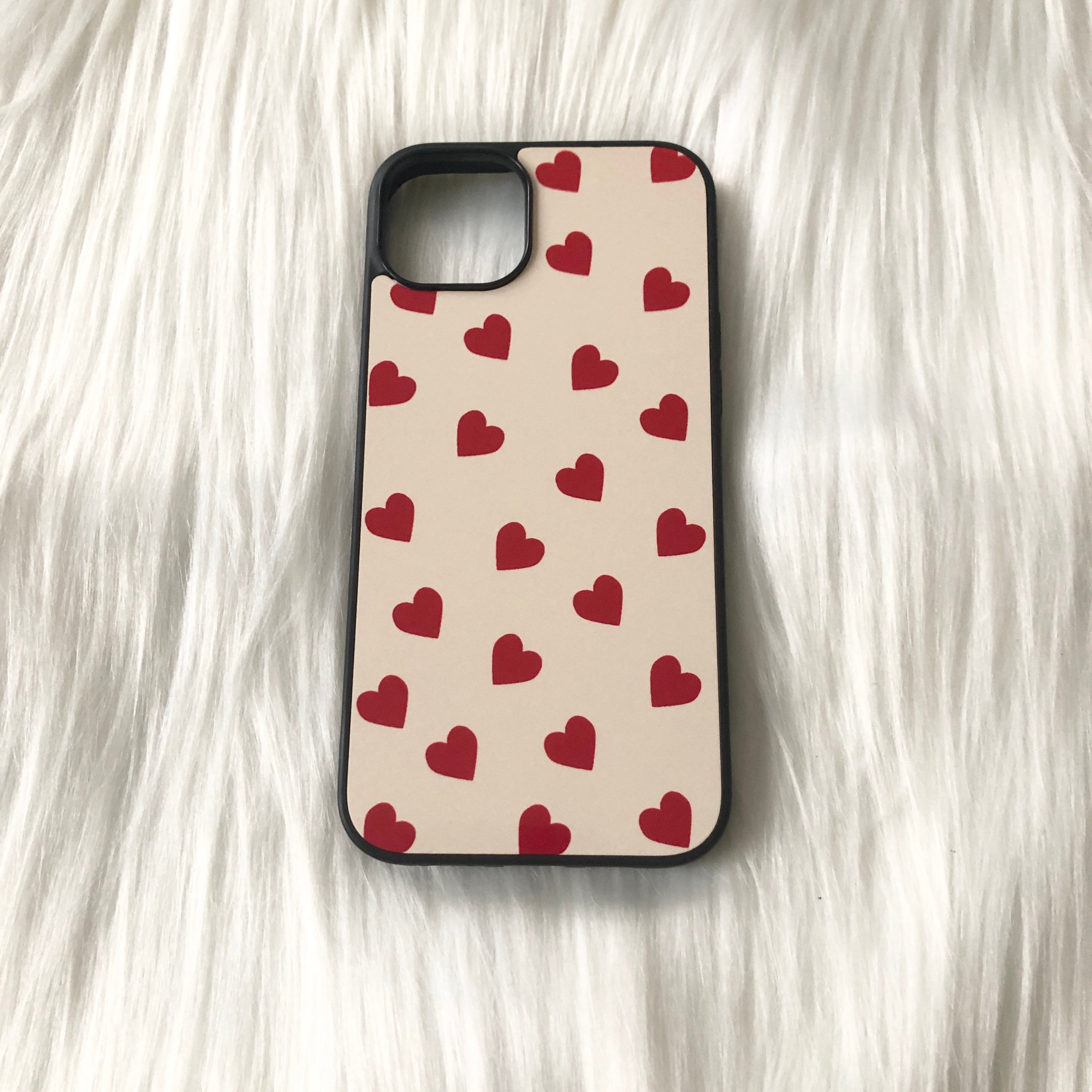 Red Hearts Phone Case Available for iPhone and Android