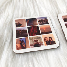 Load image into Gallery viewer, Custom Photo Coaster - With Optional Text