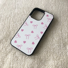 Load image into Gallery viewer, Pink/White Bows & Hearts