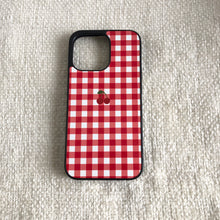 Load image into Gallery viewer, Red Gingham & Cherry