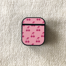 Load image into Gallery viewer, Pink Cherries / Stars AirPod Case