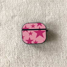Load image into Gallery viewer, Pink Cherries / Stars AirPod Case