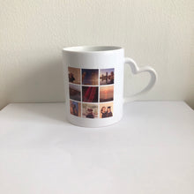 Load image into Gallery viewer, Personalised Photo Collage Mug *With optional text*