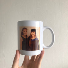 Load image into Gallery viewer, Personalised Photo Mug *With optional Text*