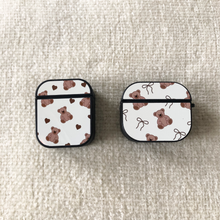 Load image into Gallery viewer, Teddies and Bows / Hearts AirPod Case