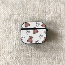 Load image into Gallery viewer, Teddies and Bows / Hearts AirPod Case
