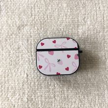 Load image into Gallery viewer, Strawberries and Bows AirPod Case
