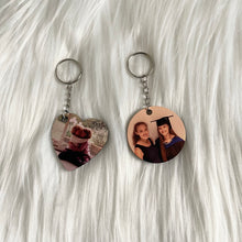 Load image into Gallery viewer, Personalised Photo Keyring
