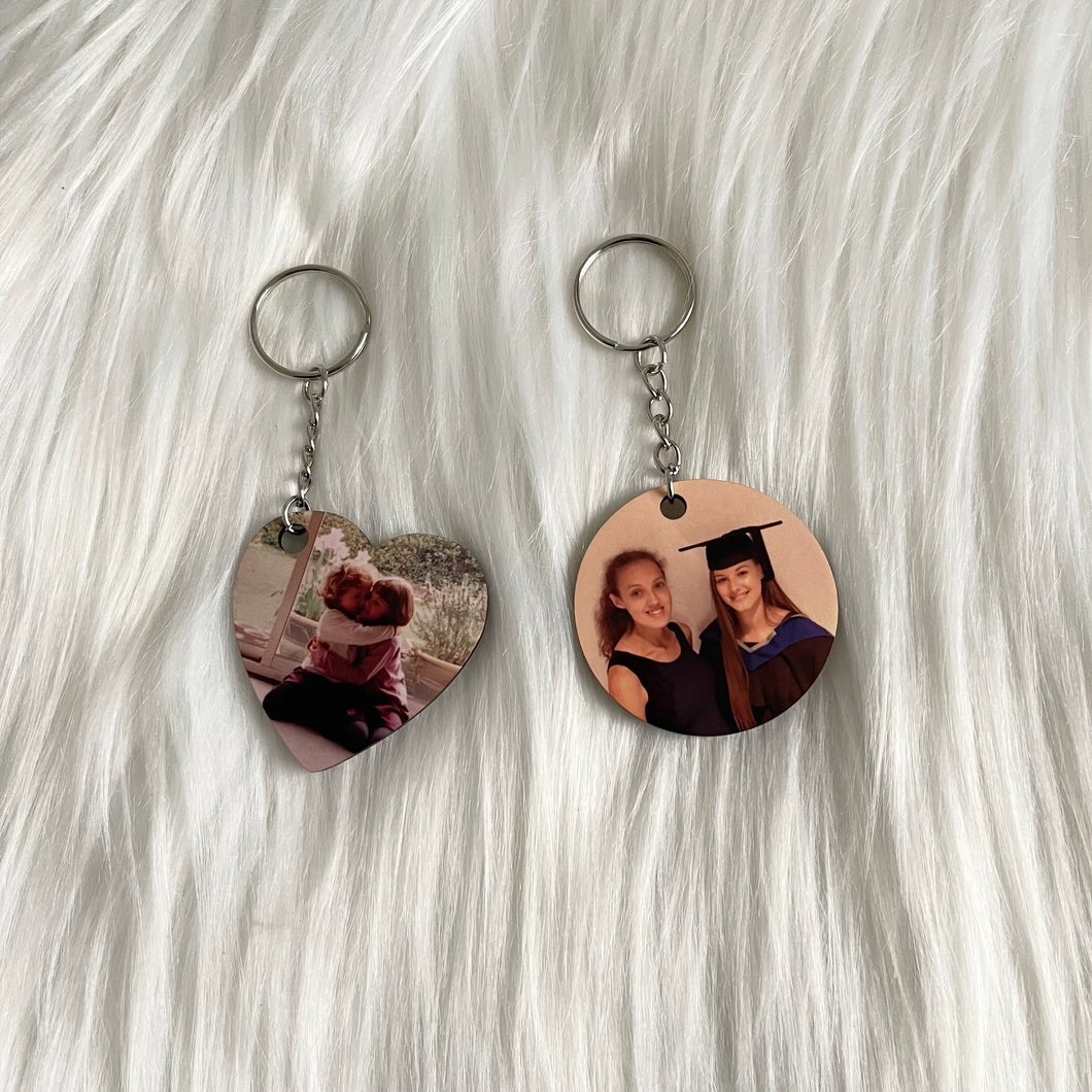 Personalised Photo Keyring