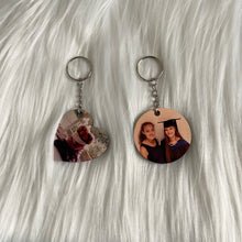 Load image into Gallery viewer, Personalised Photo Keyring
