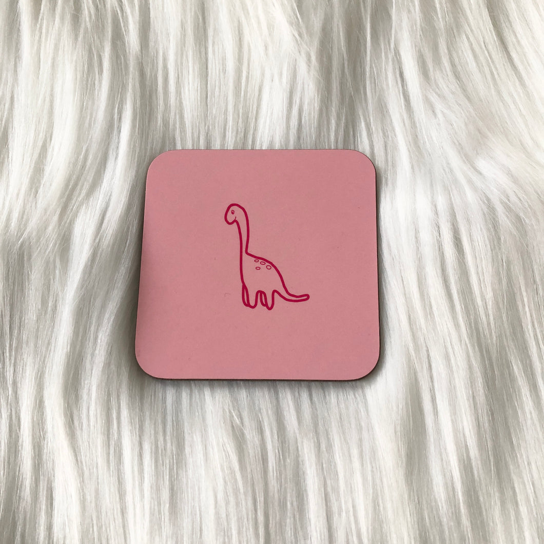 Pink Dino Coaster