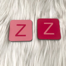 Load image into Gallery viewer, Pink Personalised Initial Coaster
