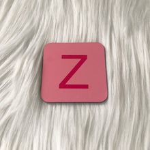 Load image into Gallery viewer, Pink Personalised Initial Coaster
