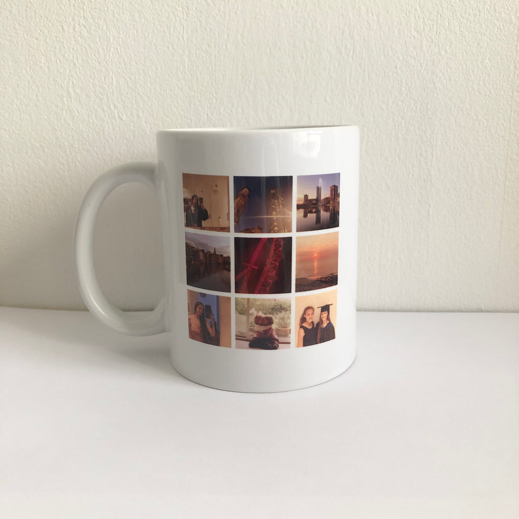 Personalised Photo Collage Mug