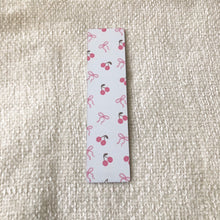 Load image into Gallery viewer, Cherries &amp; Bows Bookmark
