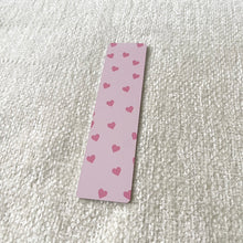 Load image into Gallery viewer, Pink Hearts Bookmark
