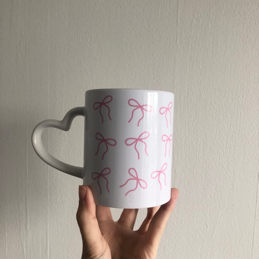 Pink Bow Mug