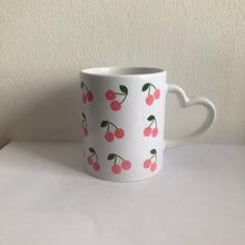 Load image into Gallery viewer, Pink Cherries Mug

