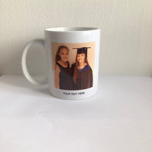 Load image into Gallery viewer, Personalised Photo Mug *With optional Text*
